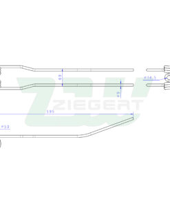 Alternative view of Palec zgrabiarki pasuje do Deutz-Fahr (ad35, VF166448386, VF16644863.86)